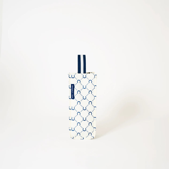 Wine Bag: Navy Horseshoe
