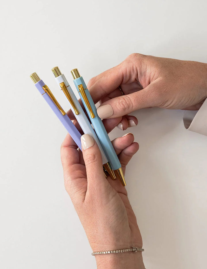 Bespoke Wisteria Trio of Pens