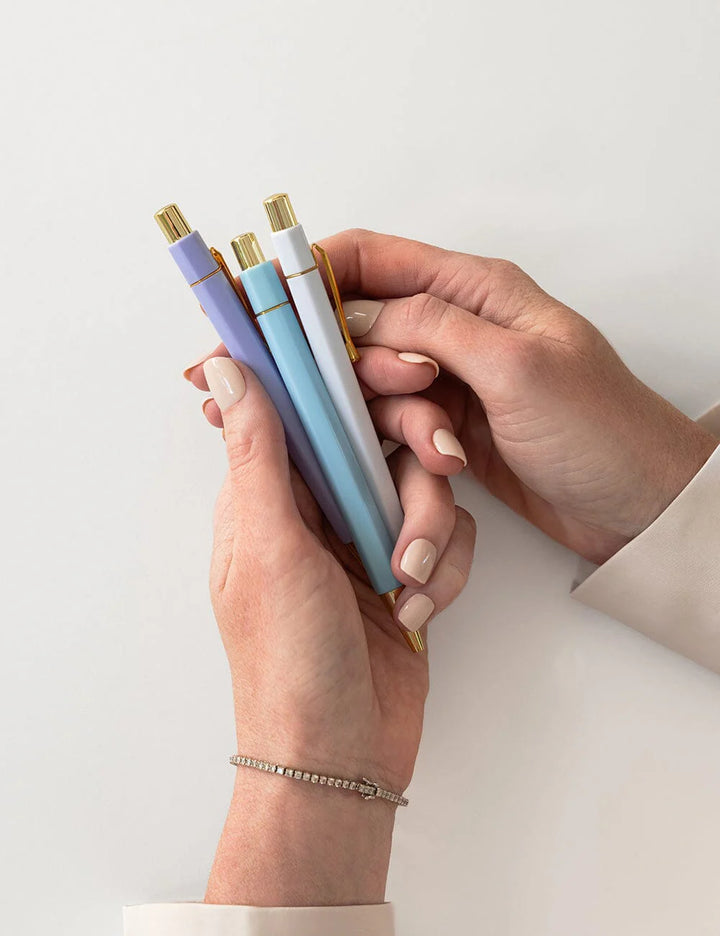 Bespoke Wisteria Trio of Pens