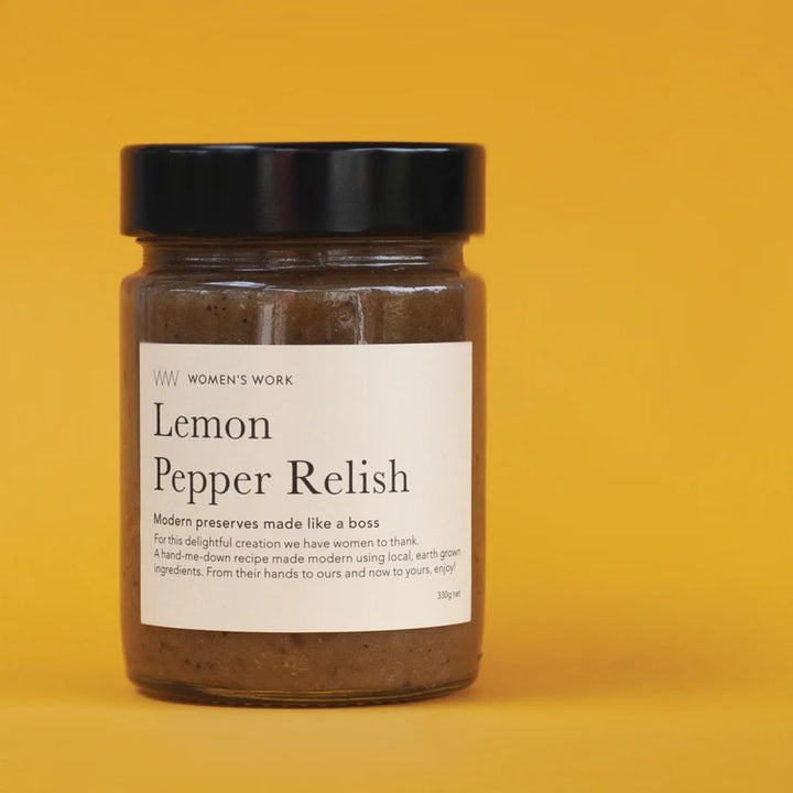 Womens Work Lemon Pepper Relish 330gm