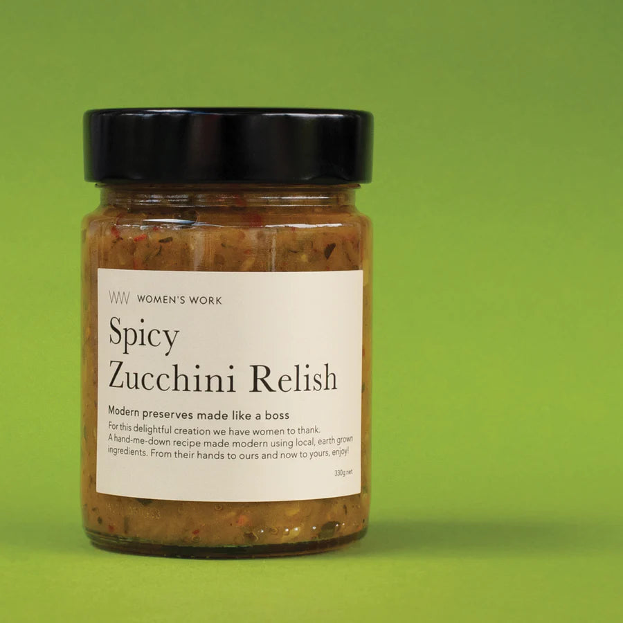 Womens Work Spicy Zucchini Relish 330gm