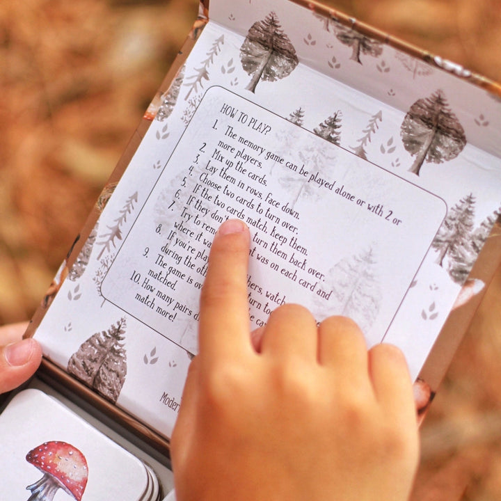 Woodland Memory Game