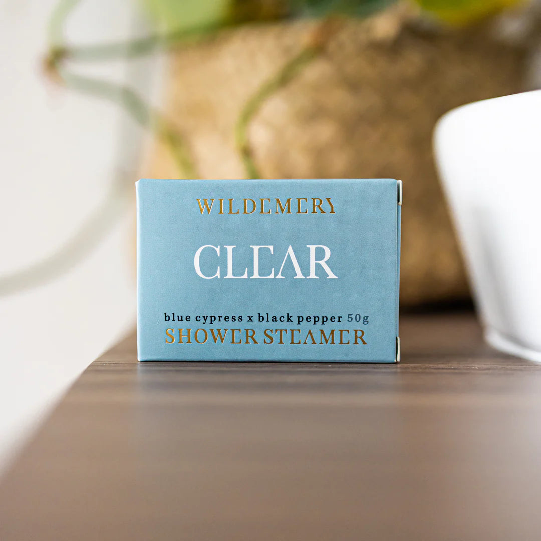 Wild Emery Shower Steamer: Clear