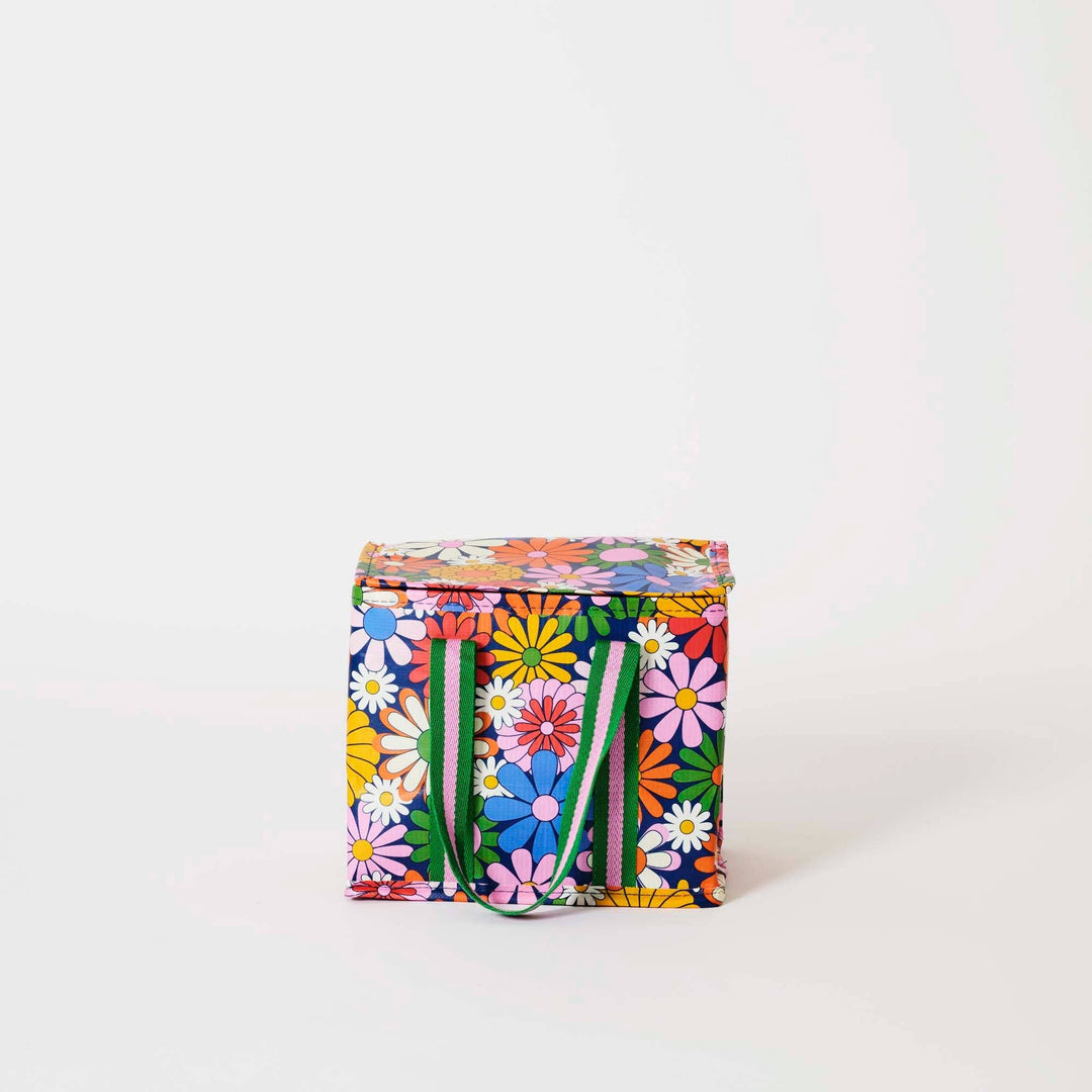 Mini Insulated Tote: Coastal Floral