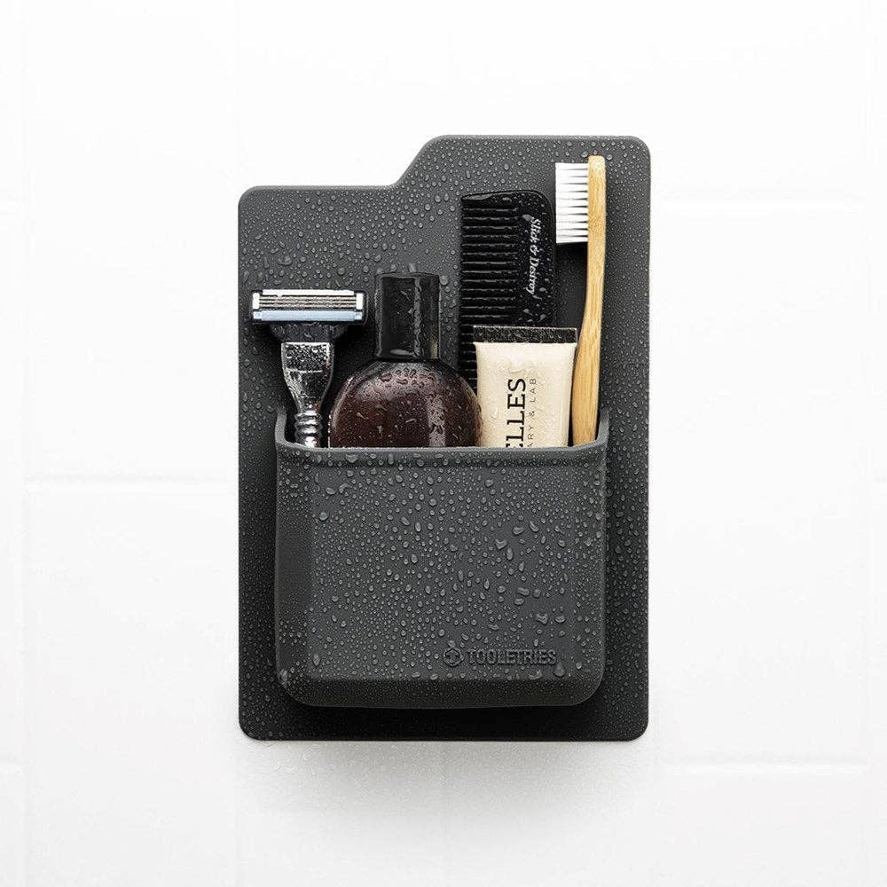 The James Toiletry Organiser: Charcoal