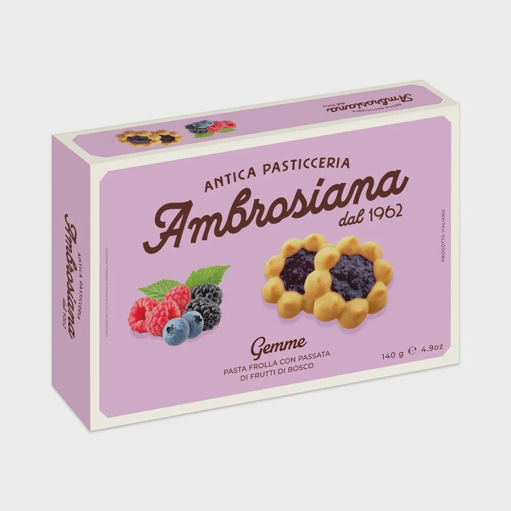 Ambrosiana Gemme Frutti Di Bosco Biscuits 140gm