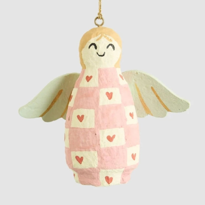 Mache Angel Ornament