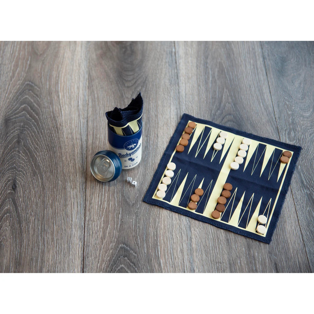 Backgammon in a Can Game