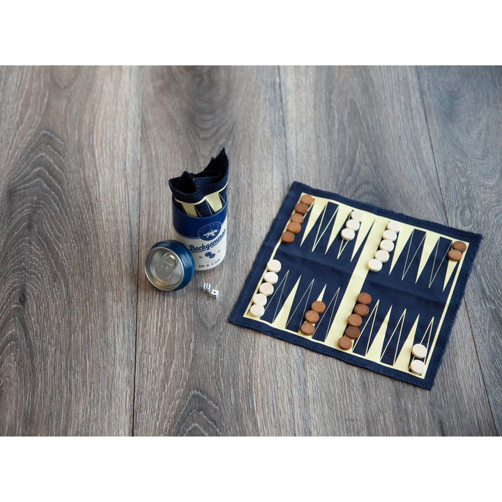 Backgammon in a Can Game