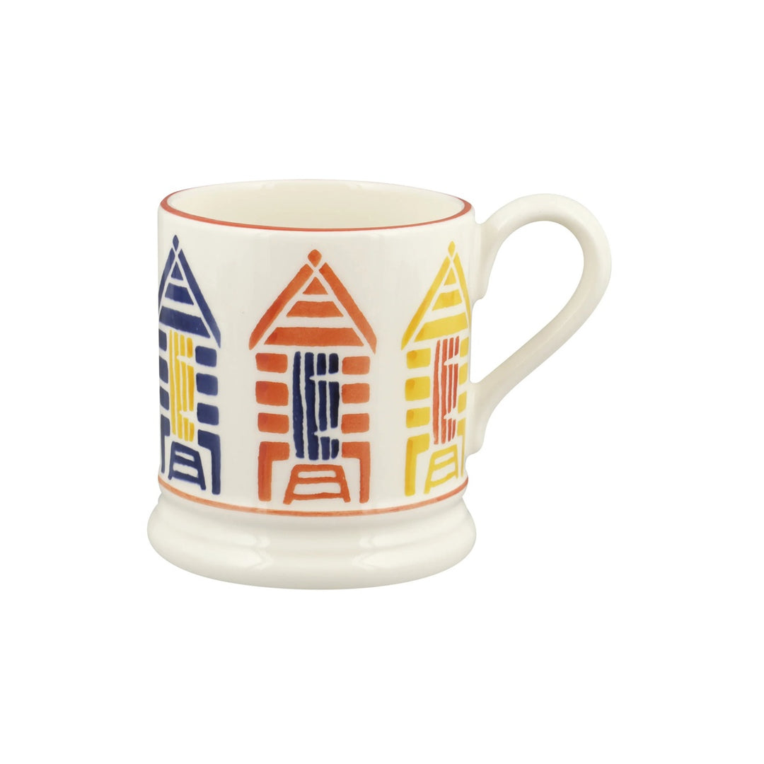 Beach Hut 1/2 Pint Mug
