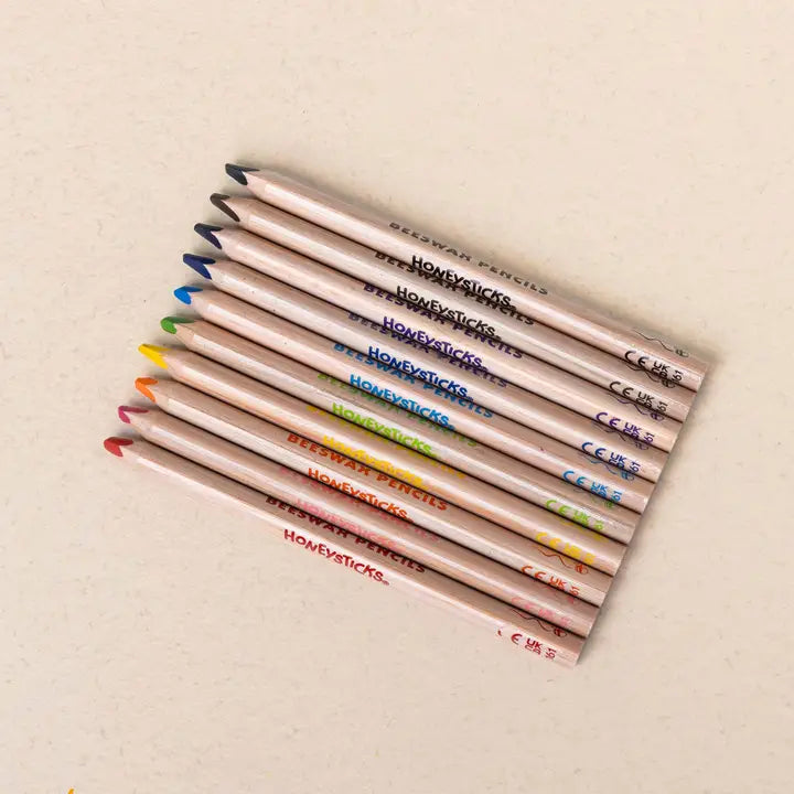 Beeswax 3 in 1 Jumbo Pencils - Pack of 10