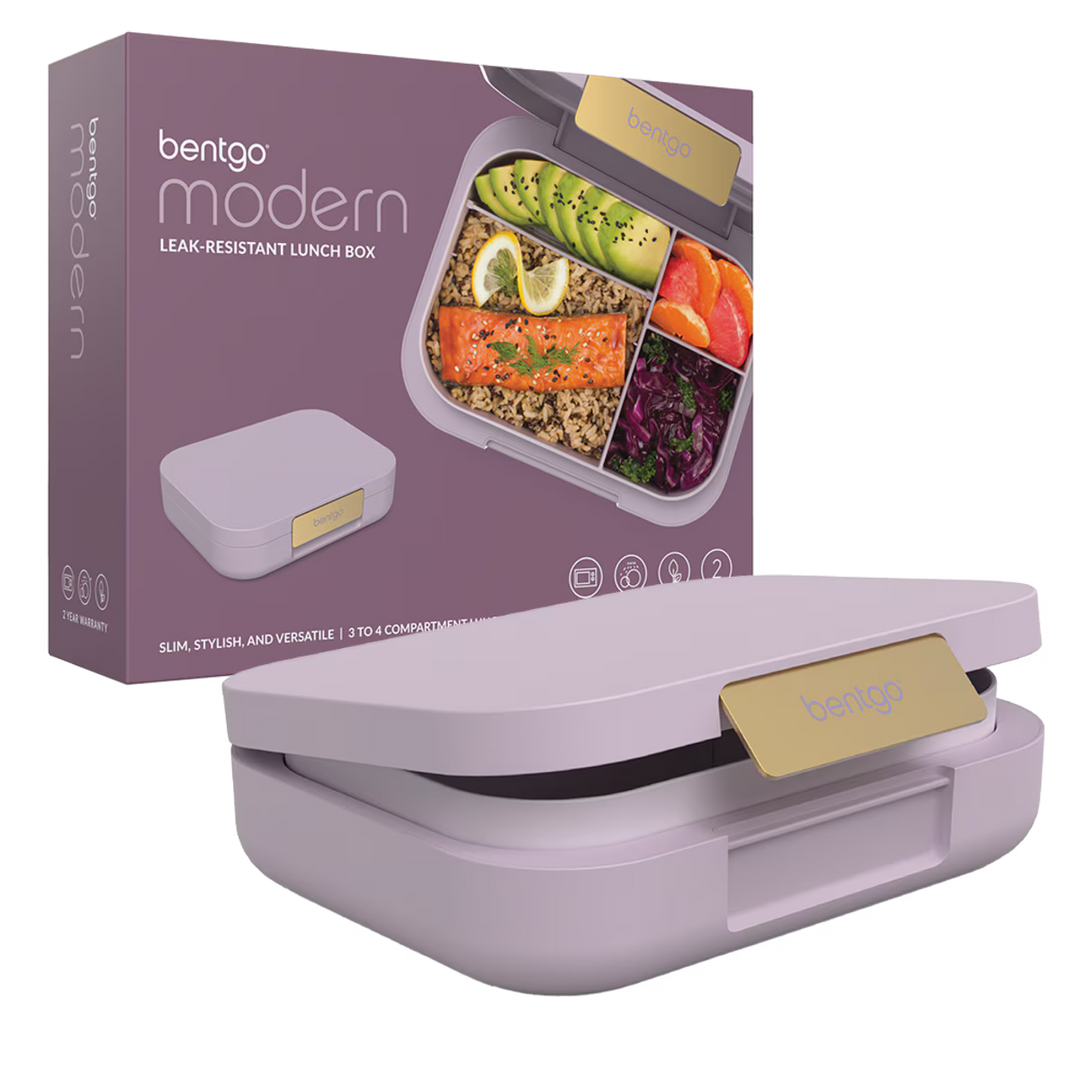 Bentgo modern leak-resistant lunch box with packaging on a white background