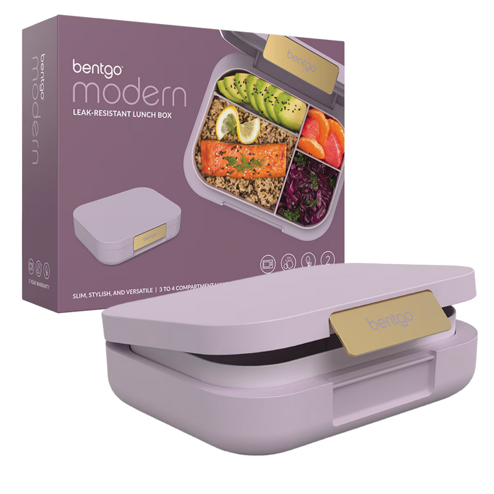 Bentgo modern leak-resistant lunch box with packaging on a white background