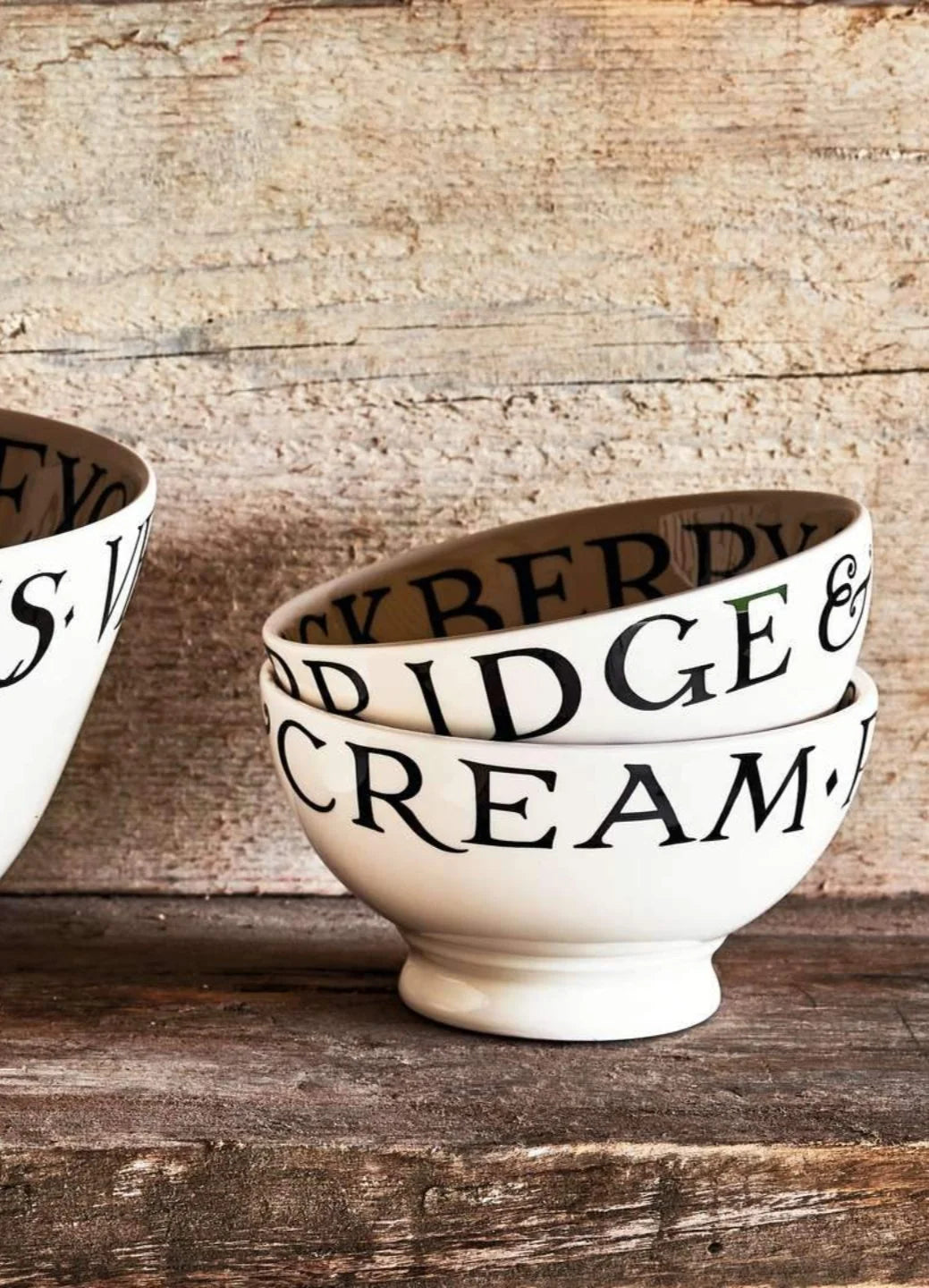 Black Toast French Bowl *ARRIVING NEXT WEEK*