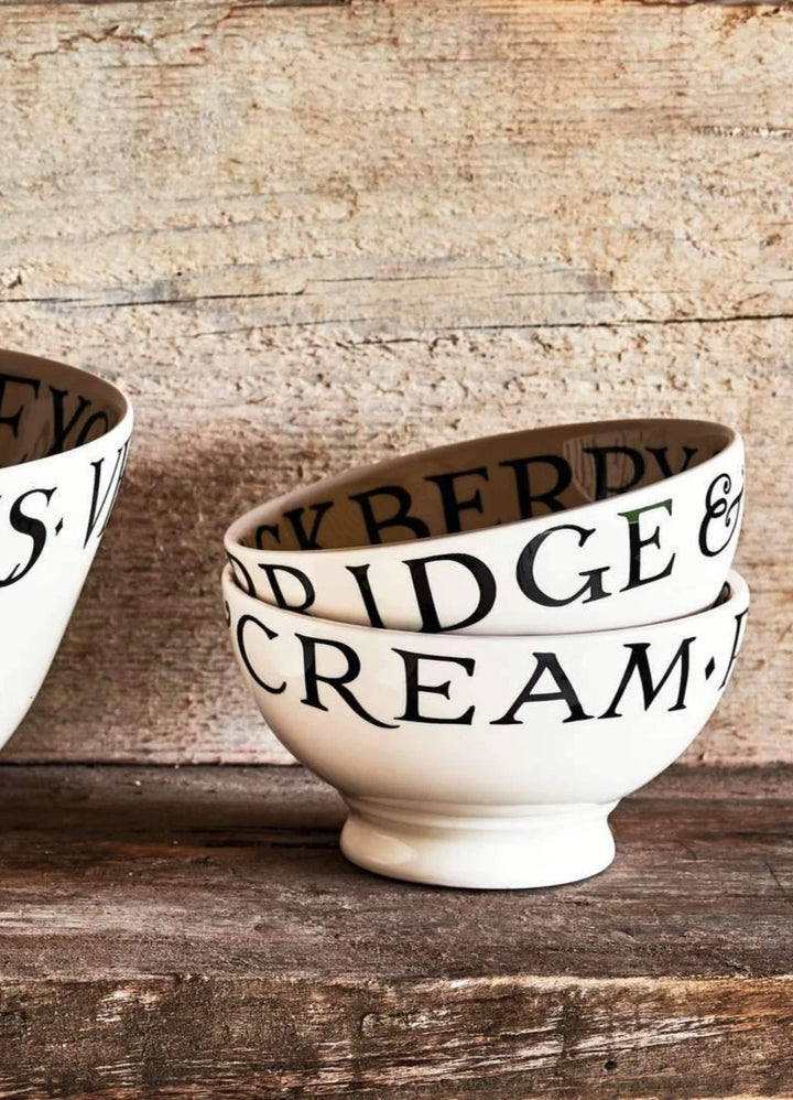 Black Toast French Bowl *ARRIVING NEXT WEEK*