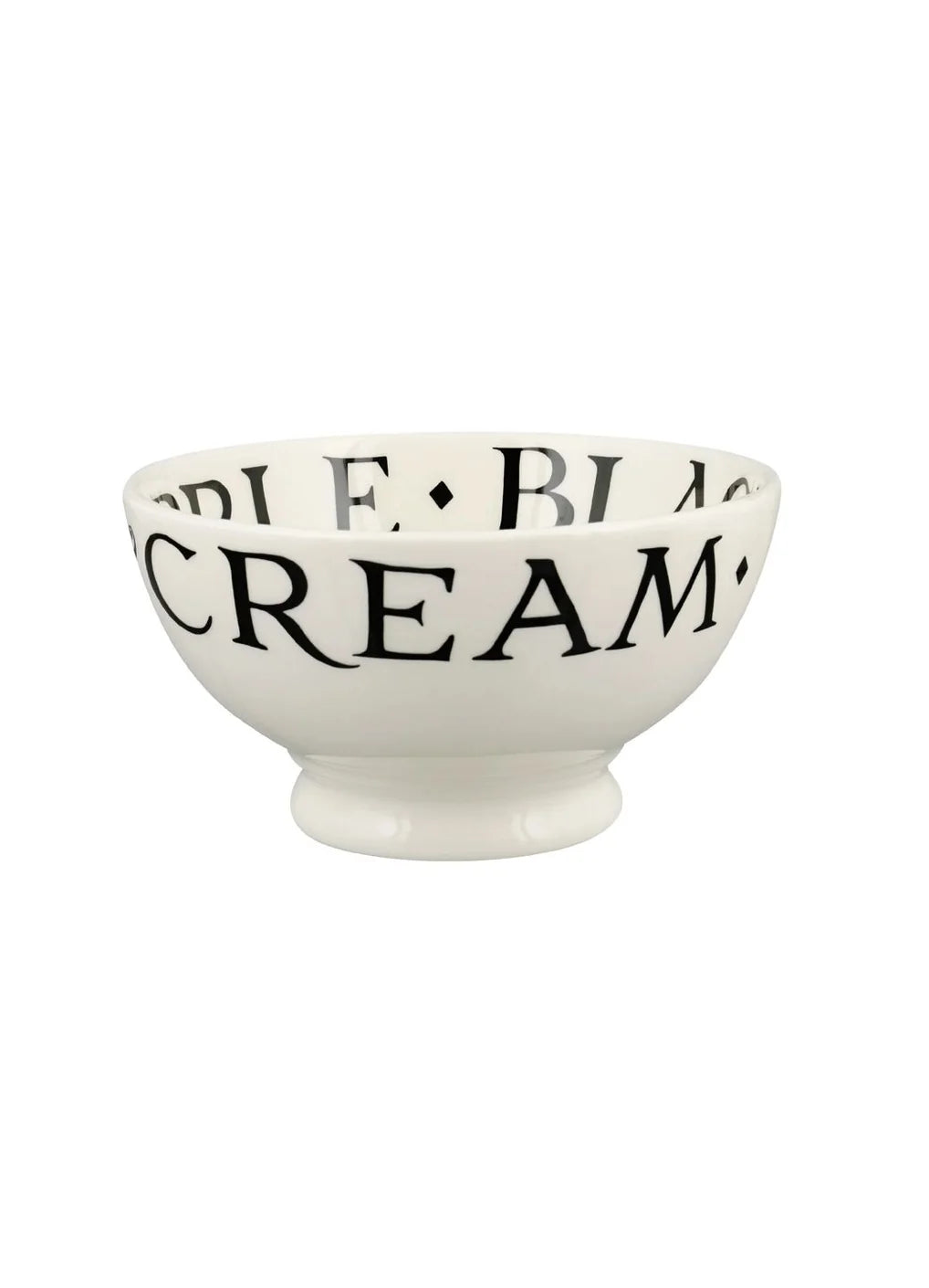 Black Toast French Bowl *ARRIVING NEXT WEEK*