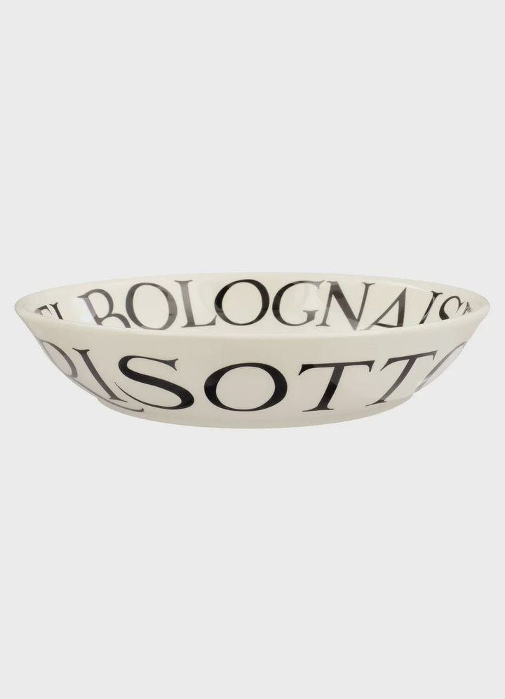 Black Toast Spaghetti Bolognese Medium Pasta Bowl *ARRIVING NEXT WEEK*