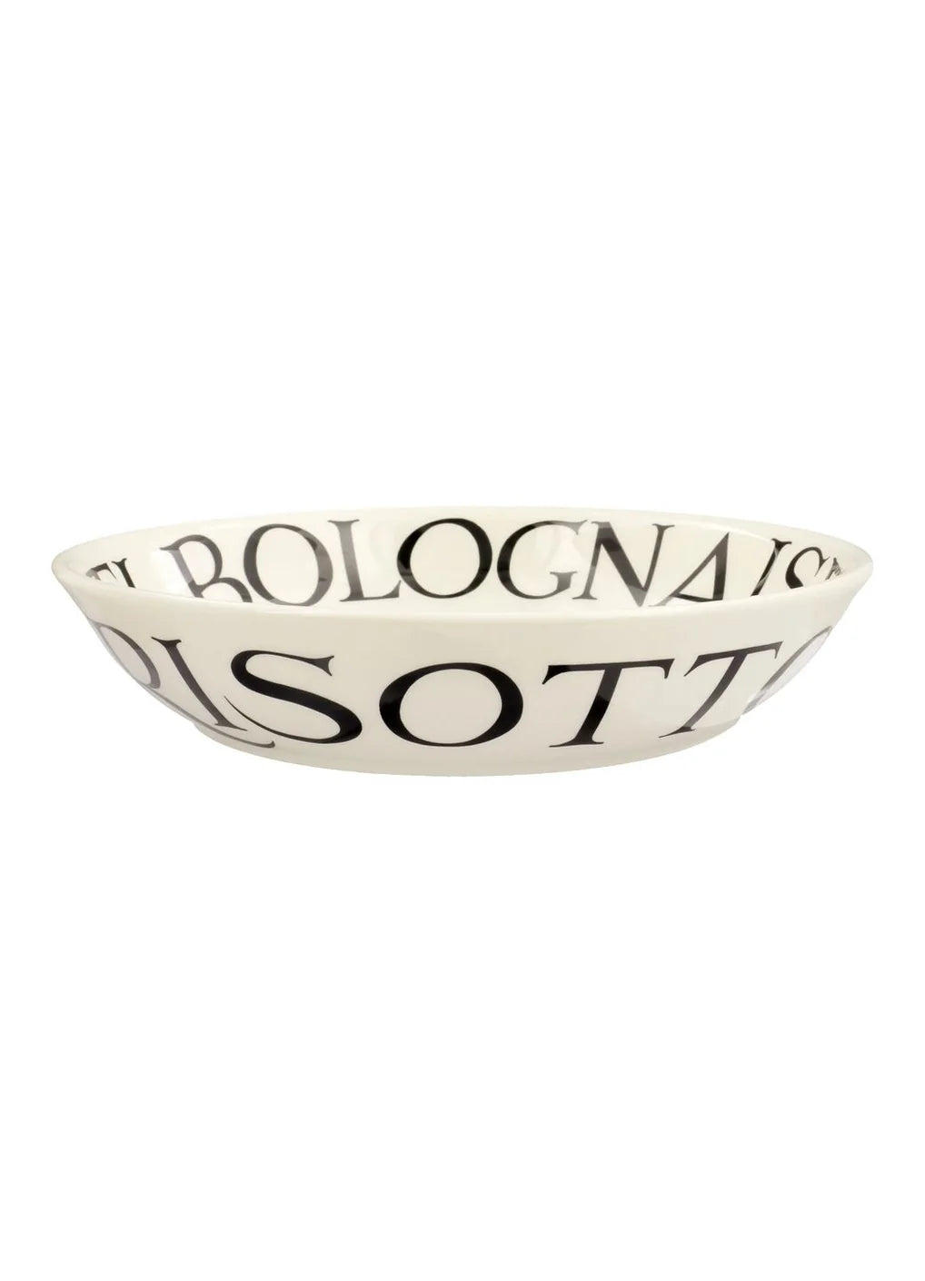 Black Toast Spaghetti Bolognese Medium Pasta Bowl *ARRIVING NEXT WEEK*