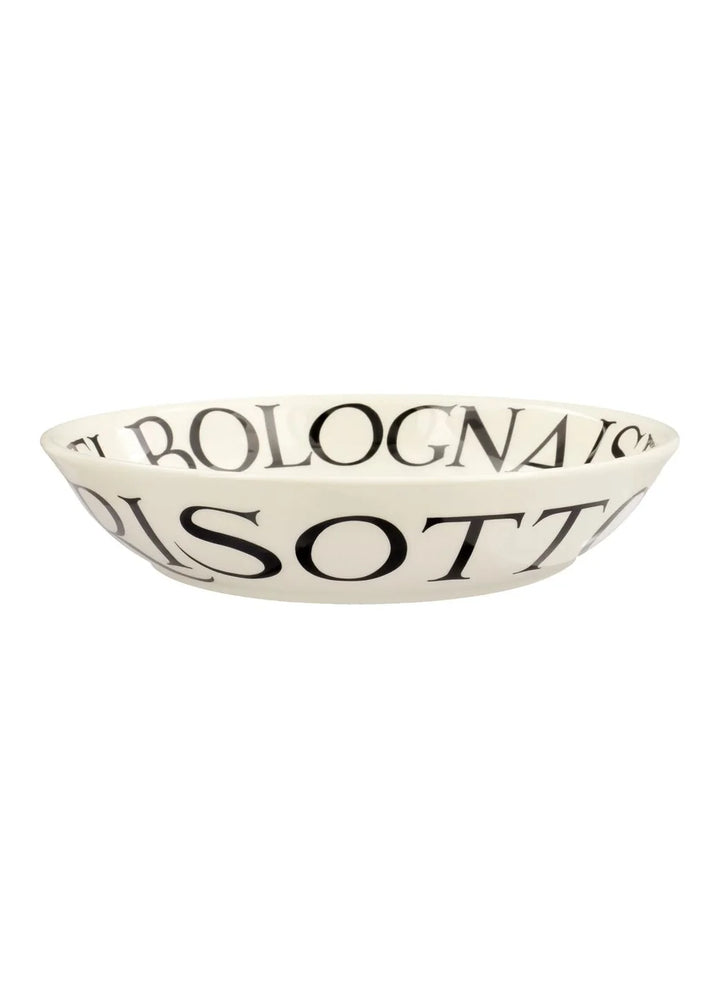 Black Toast Spaghetti Bolognese Medium Pasta Bowl *ARRIVING NEXT WEEK*