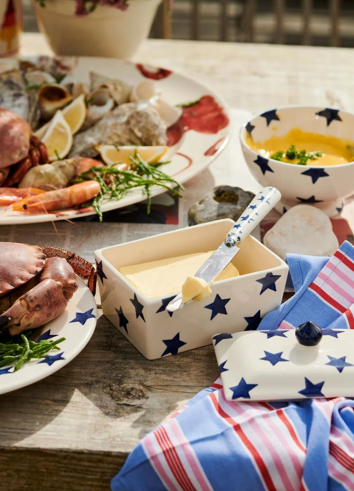 Blue Star Butter Dish
