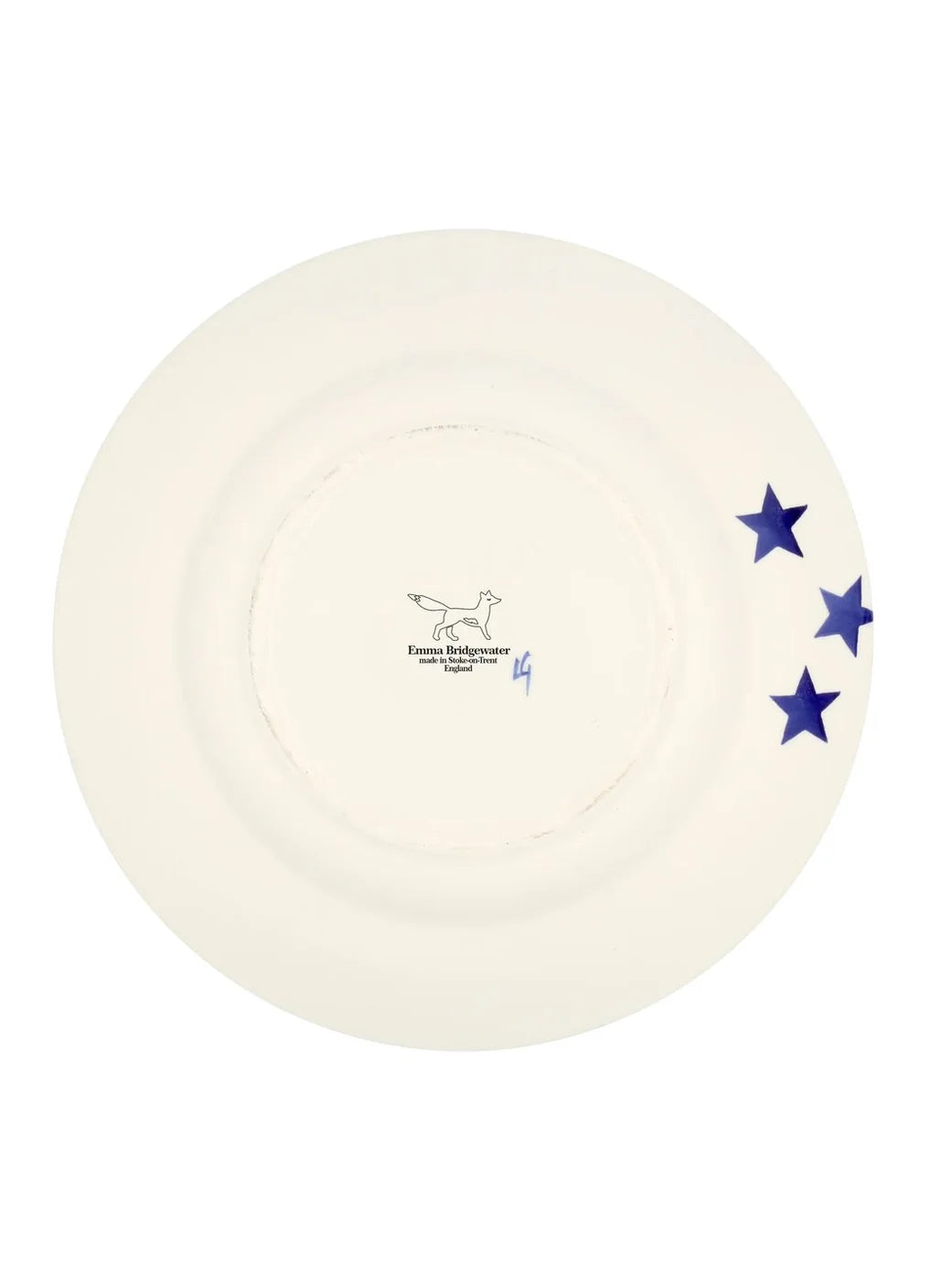 Blue Star Plate 10.5"