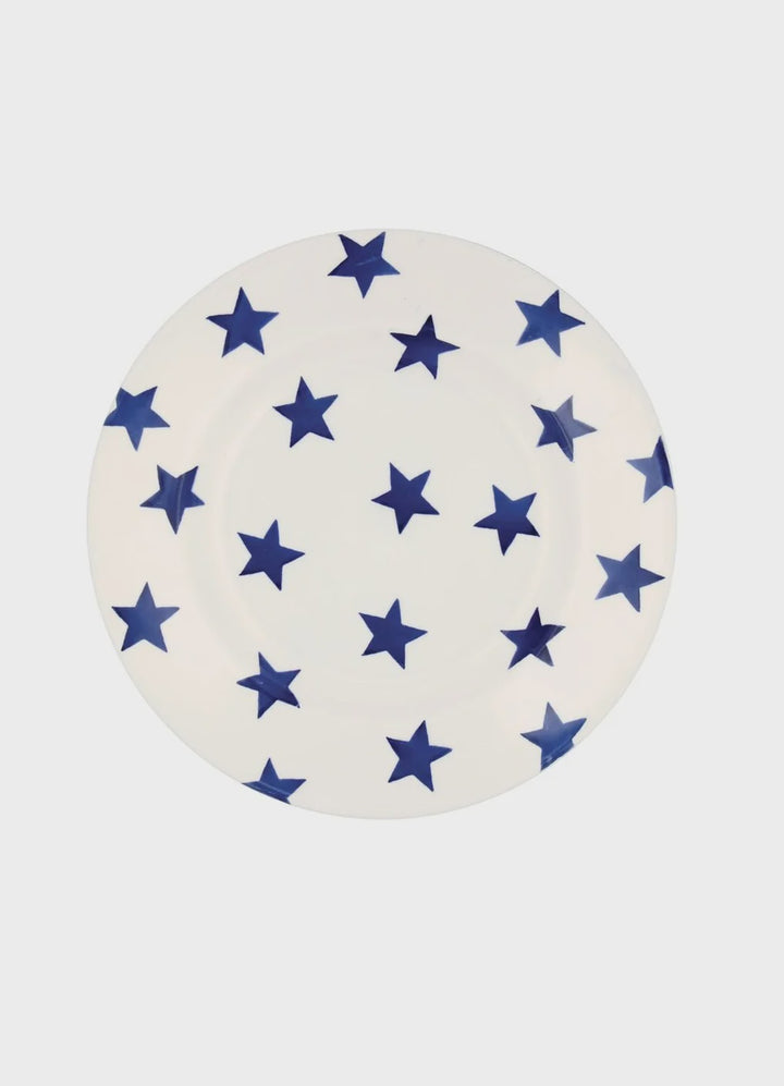 Blue Star Plate 8.5"
