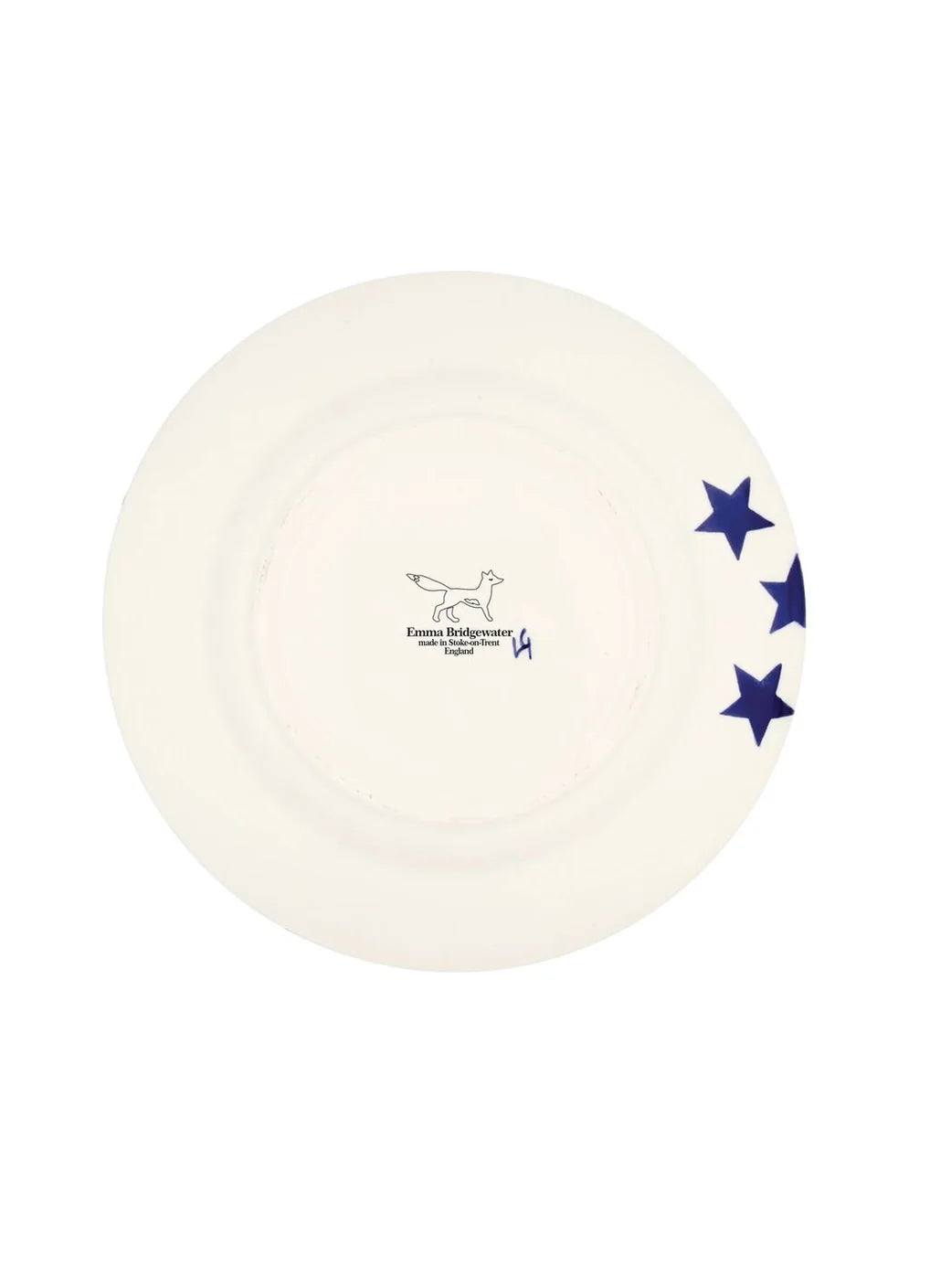 Blue Star Plate 8.5"