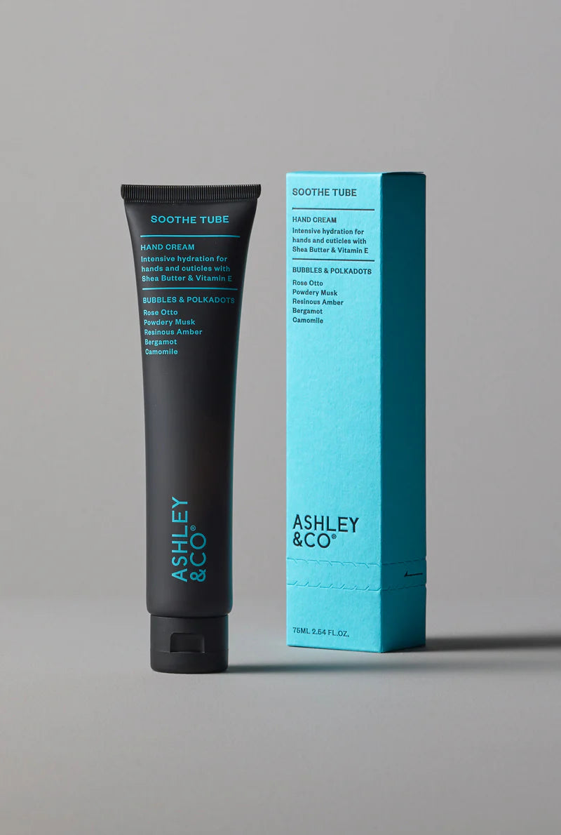 Ashley & Co Soothe Tube 75ml: Bubbles & Polkadot