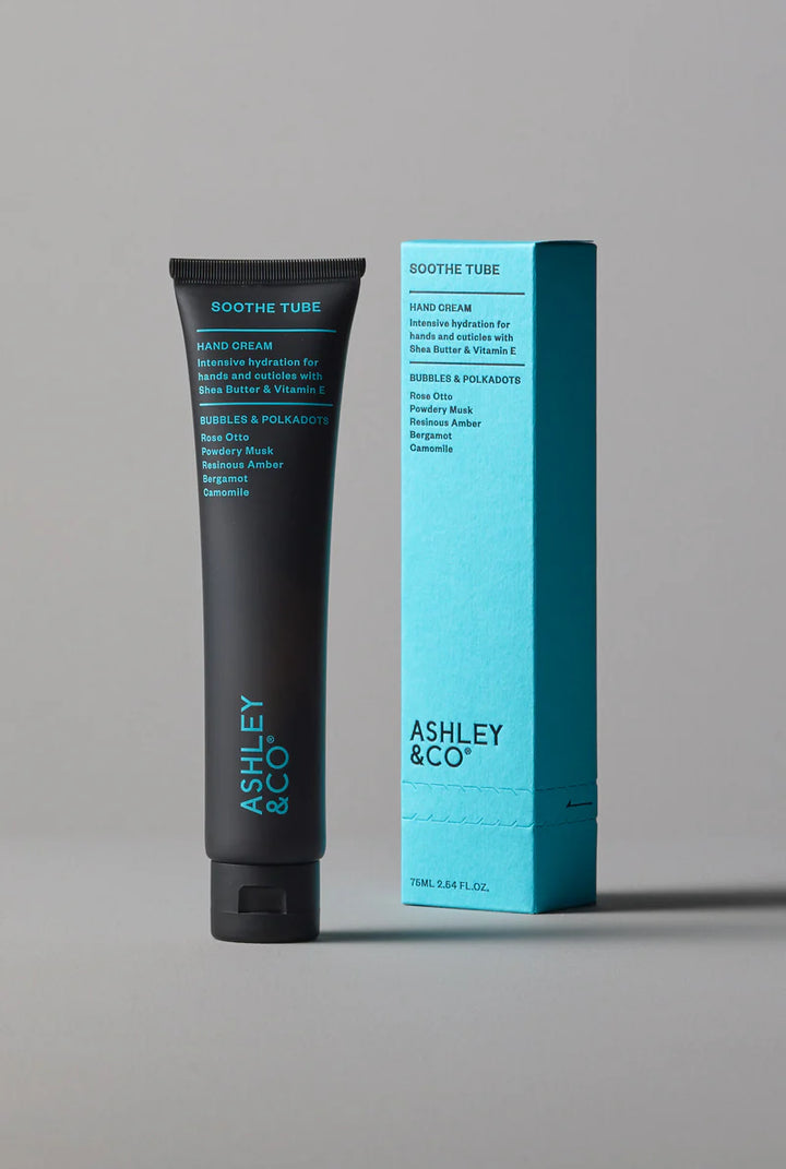 Ashley &amp; Co Soothe Tube 75ml: Bubbles &amp; Polkadot