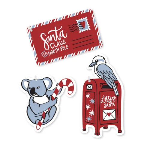 Bush Christmas Gift Tags
