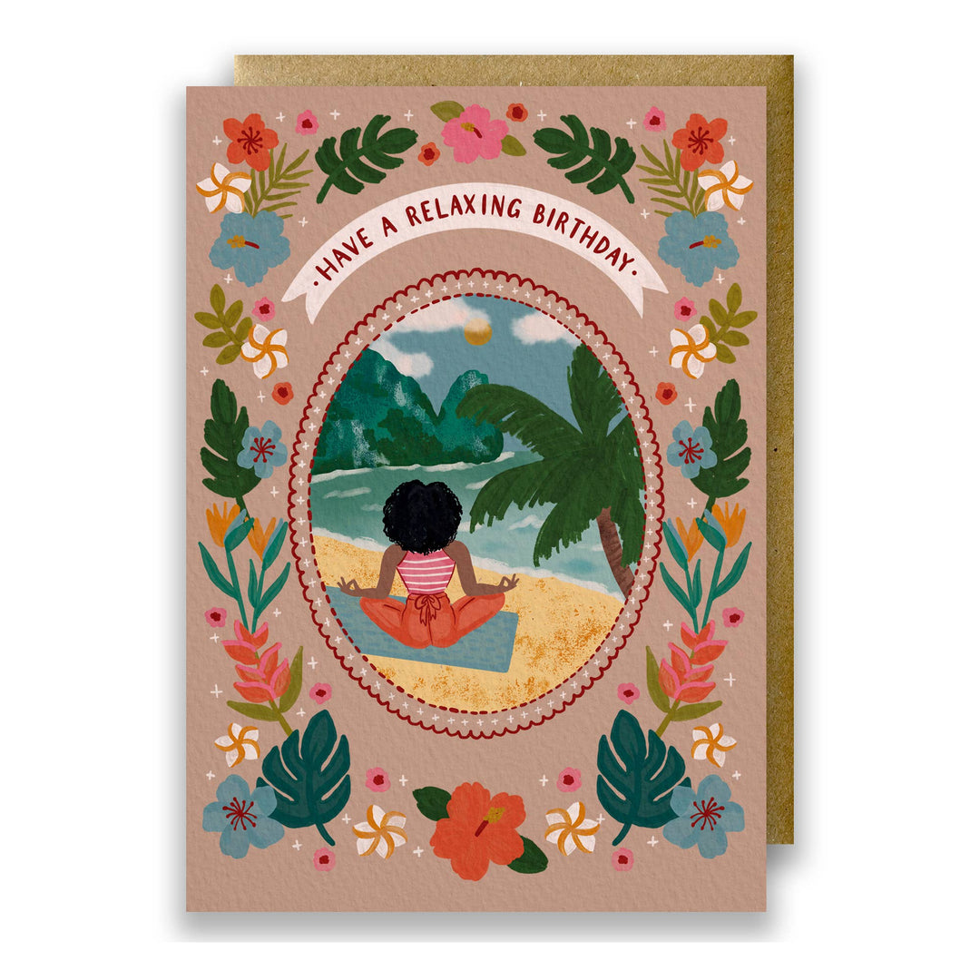 Greeting Card: Have A Relaxing Birthday