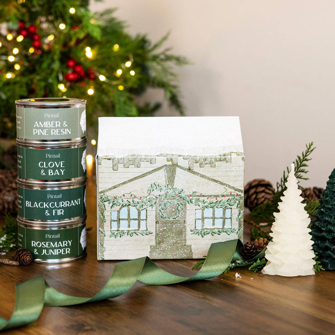Santa’s Workshop Candle Gift Set