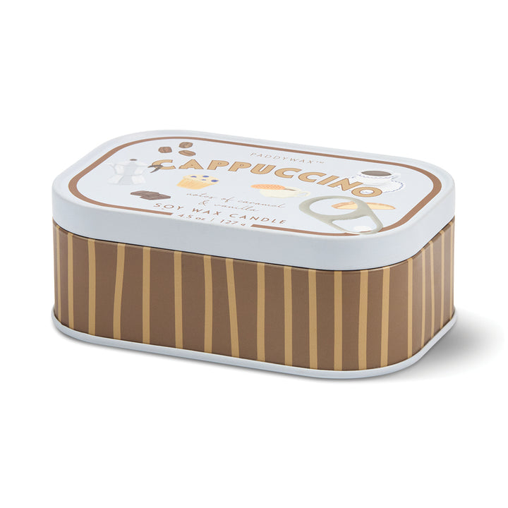 Candle tin with &