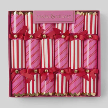Carnival Stripe Christmas Crackers