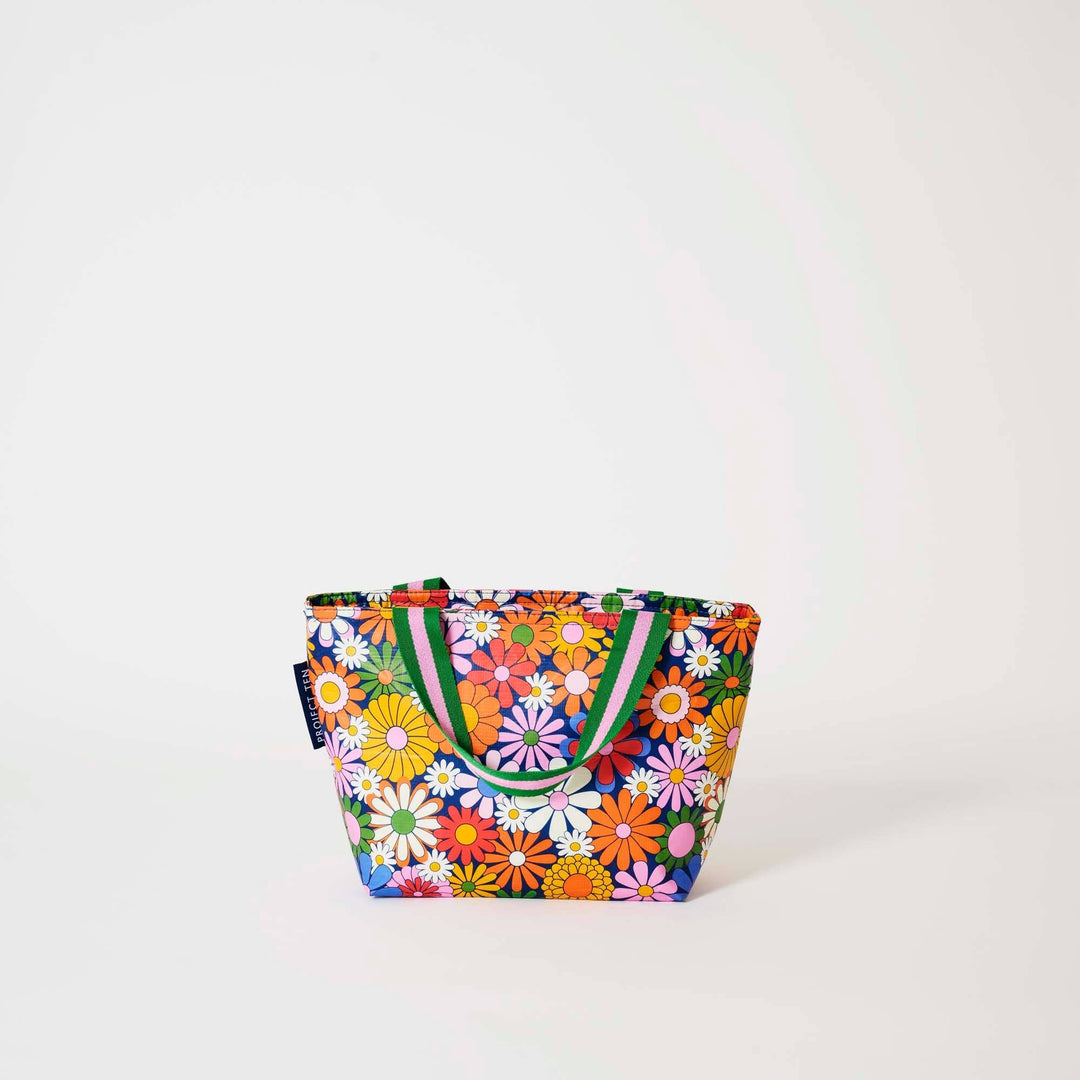 Mini Tote: Coastal Floral