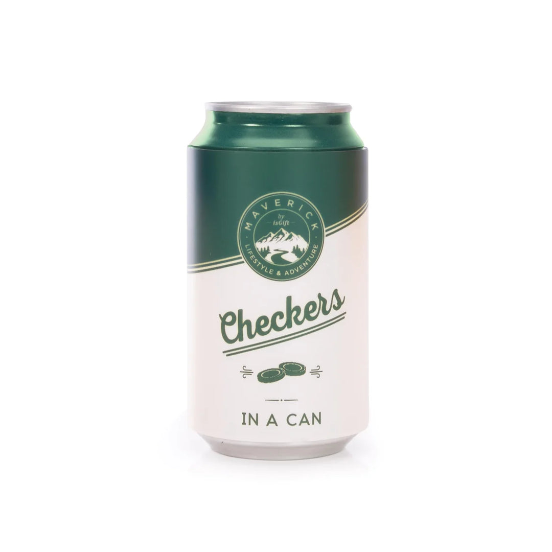 Checkers in a Can Game