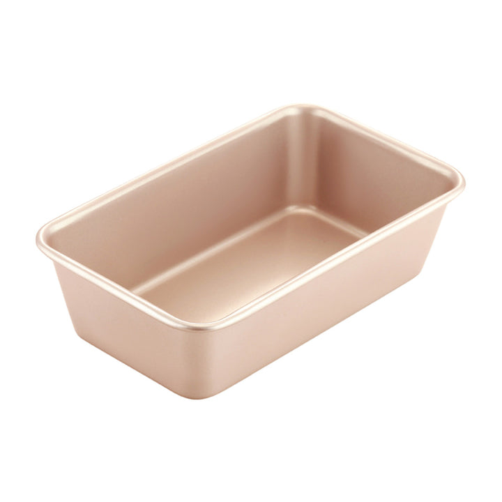 Beige rectangular baking pan on a white background