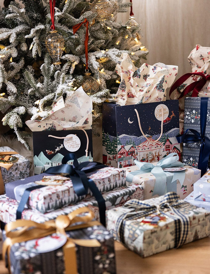 Bespoke Christmas Market Large Gift Bag