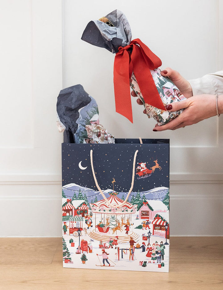Bespoke Christmas Market Large Gift Bag