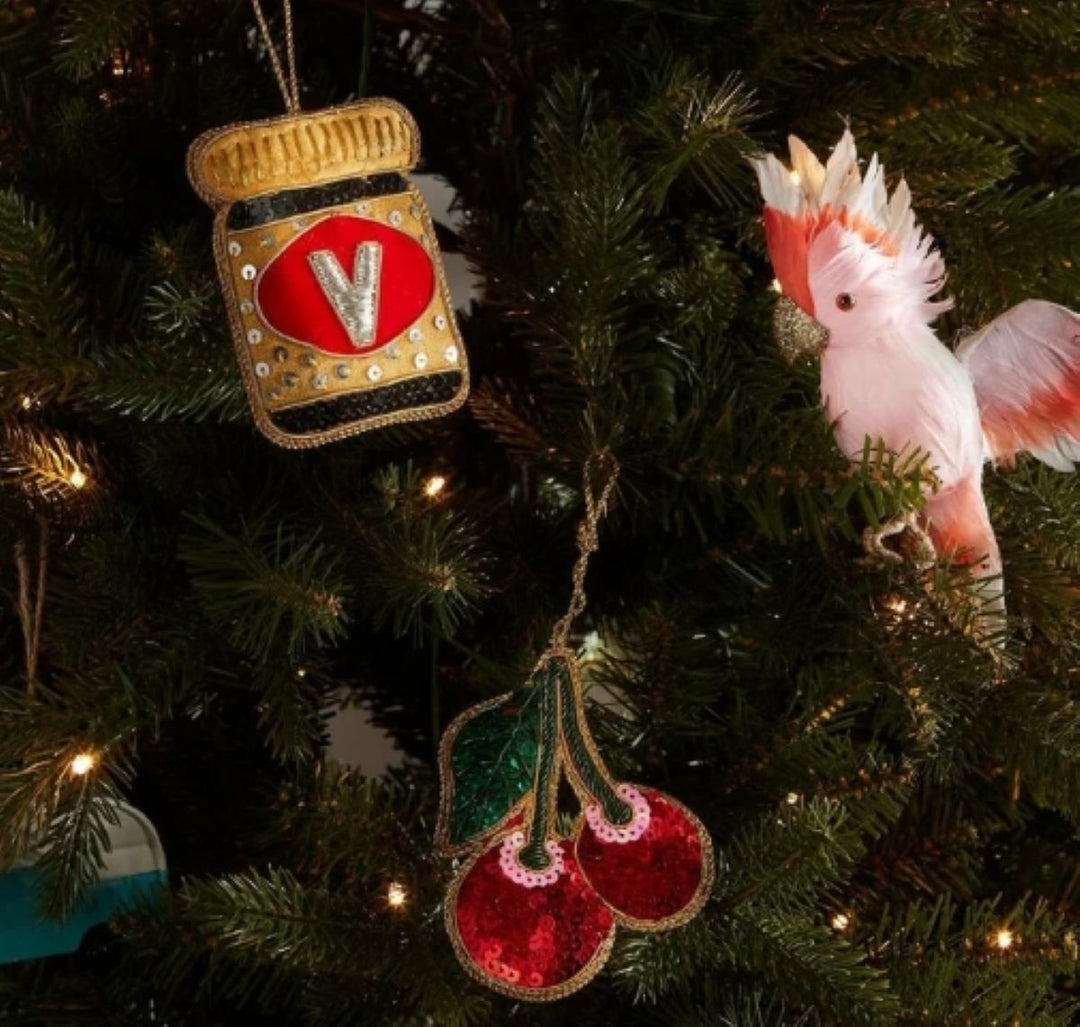 Vegemite Sequin Ornament