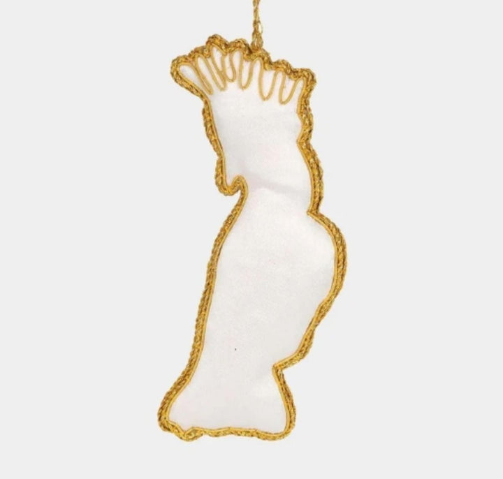 Cockatoo Sequin Ornament