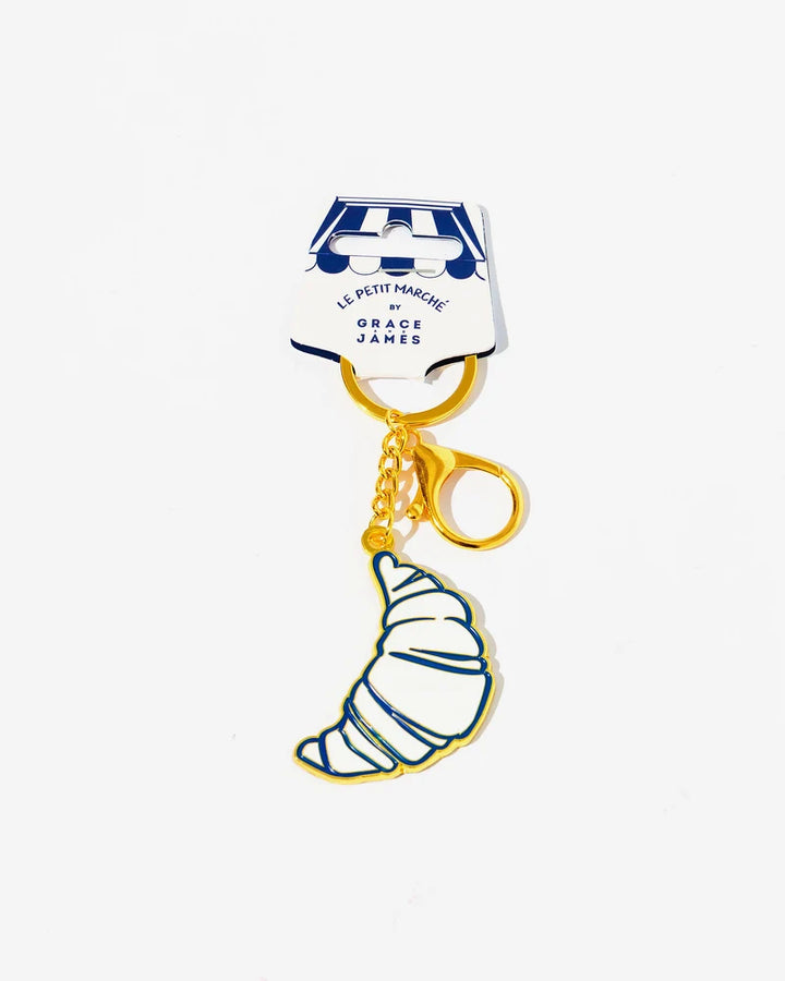Croissant Keyring