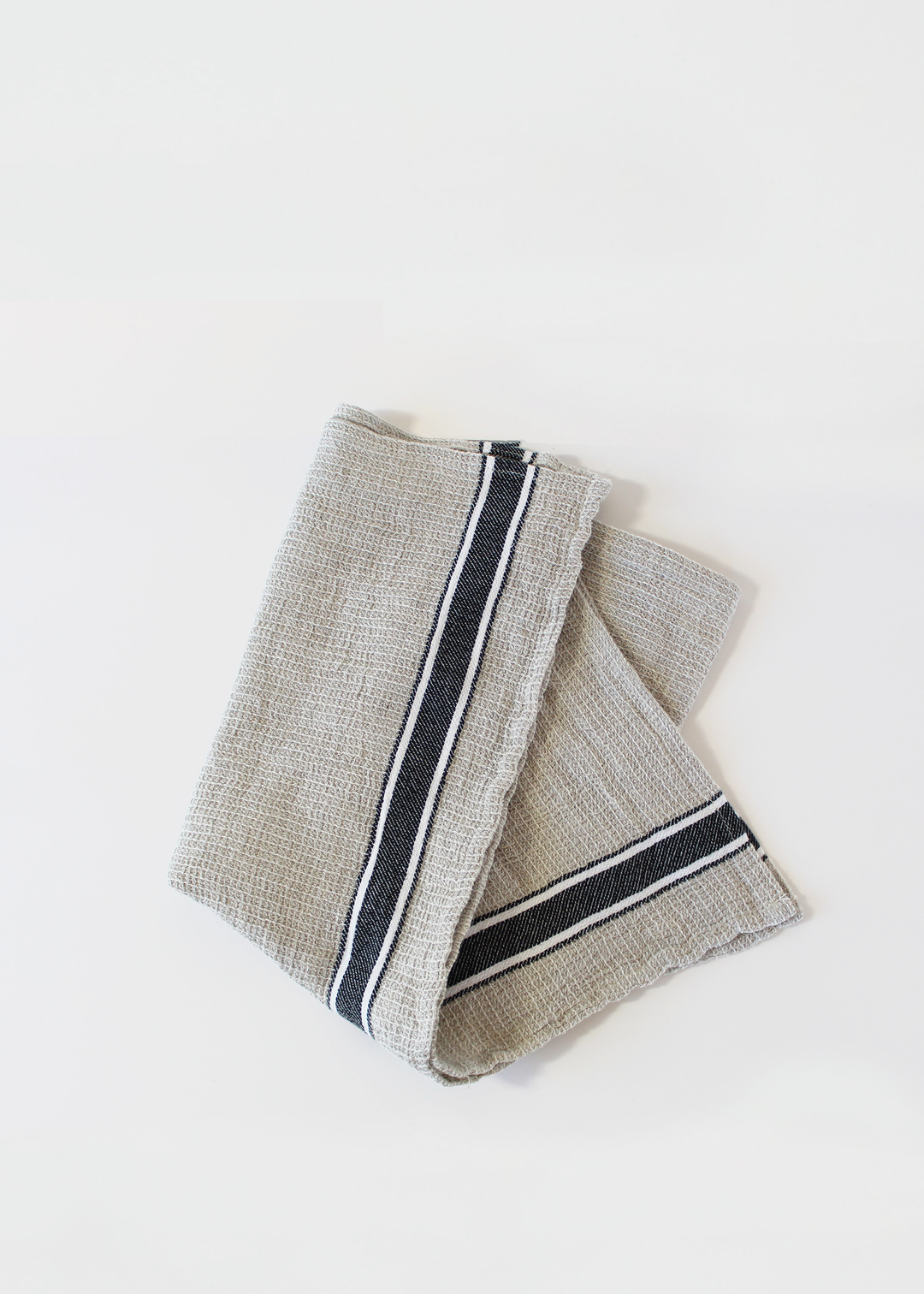 Gastronome Kitchen Towels: Black