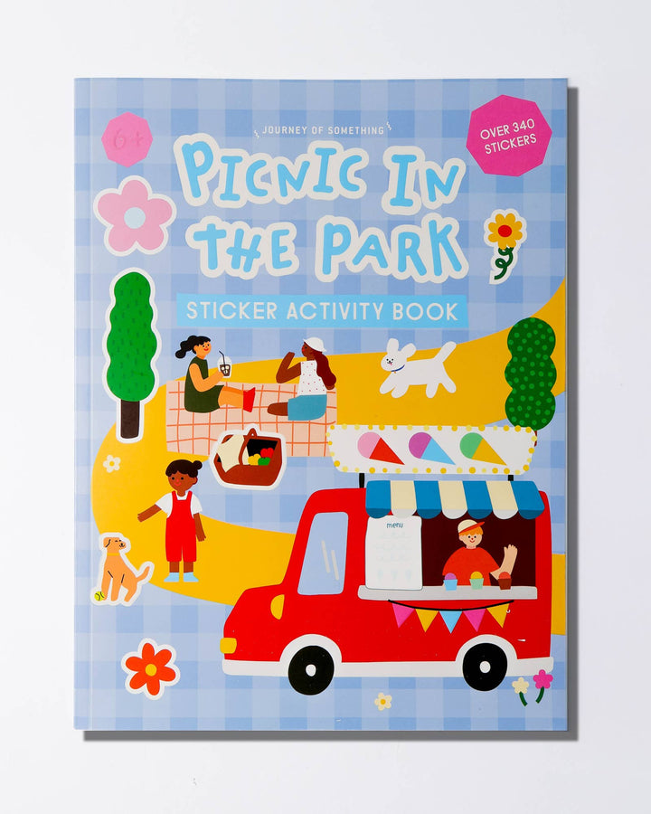 Sticker activity book cover titled &
