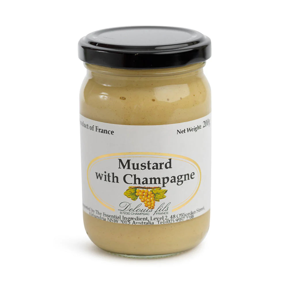 Delouis Mustard with Champagne 200gm