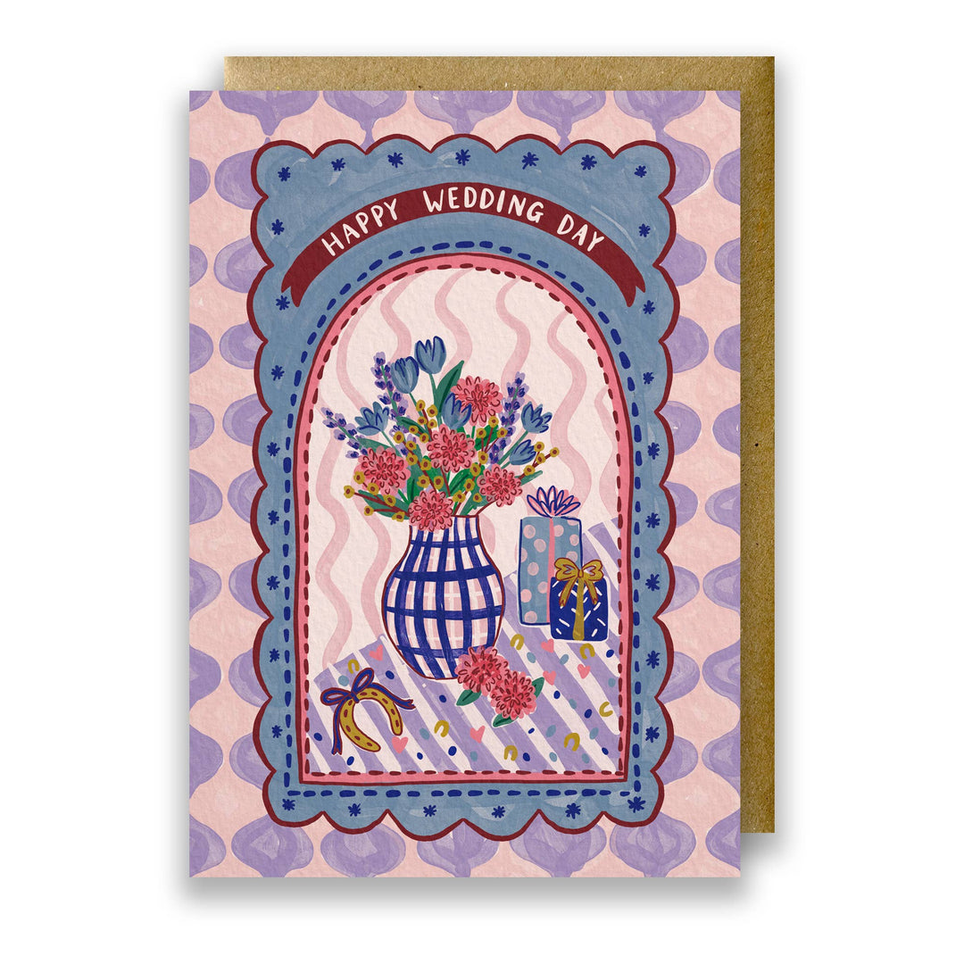Greeting Card: Happy Wedding Day