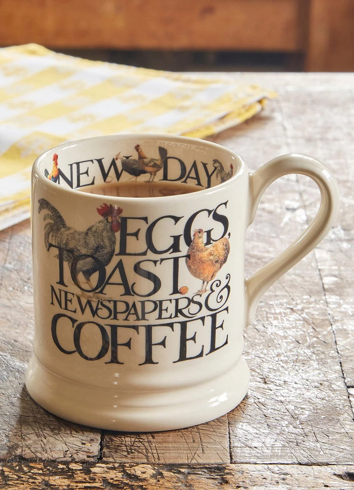 Rise &amp; Shine - Eggs &amp; Toast 1/2 Mug