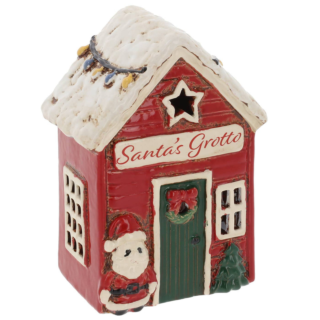 Small decorative tealight house with &