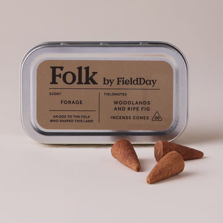 Incense cones with packaging labeled &