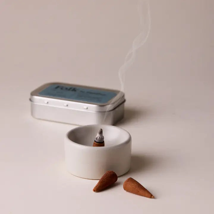FieldDay Rain Folk Tin of Incense Cones